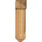 Ekena Millwork Traditional Arts and Crafts Rough Sawn Bracket w/ Offset Brace, Western Red Cedar, 8"W x 20"D x 32"H BKT0806X20X32TRA03RWR - alternate 4